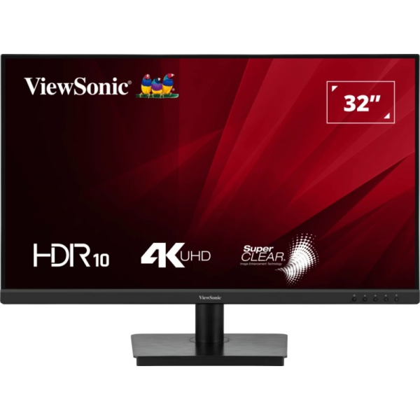 31.5” Monitor VIEWSONIC VA3208-4K-HD / 4K / 4ms / Black