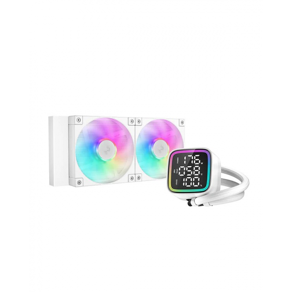 Жидкостный охладитель DEEPCOOL LD240 WH/ Universal/ 280W/ Жидкостный охладитель DEEPCOOL LD240 WH/ Universal/ 280W/
