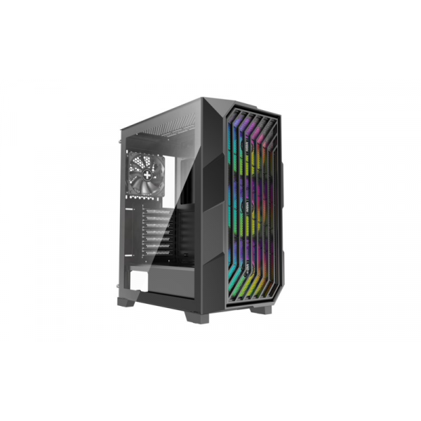 Корпус XILENCE BREEZE II (XG181) / w/oPSU / Side panel / 3x ARGB 120mm + 1x120mm / ATX / Black
