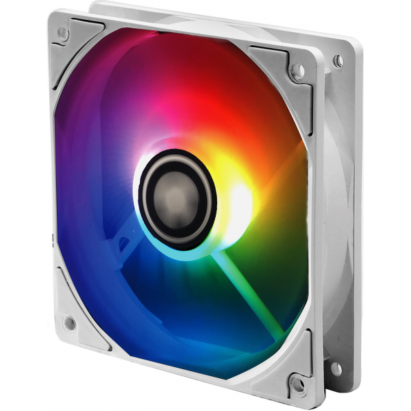 120mm Case Fan - XILENCE Performance A+ Series ”XPF120.W.ARGB” White ARGB LED Fan: 120x120x25mm, 500~1500rpm,