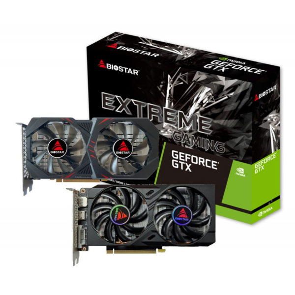 Placa video BIOSTAR GeForce GTX1660 Ti / 6GB / GDDR6 / 192bit