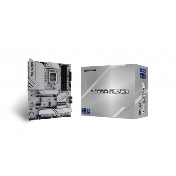 Placa de baza BIOSTAR Z890A-SILVER/ 1851/ Z890/ DDR5 / ATX