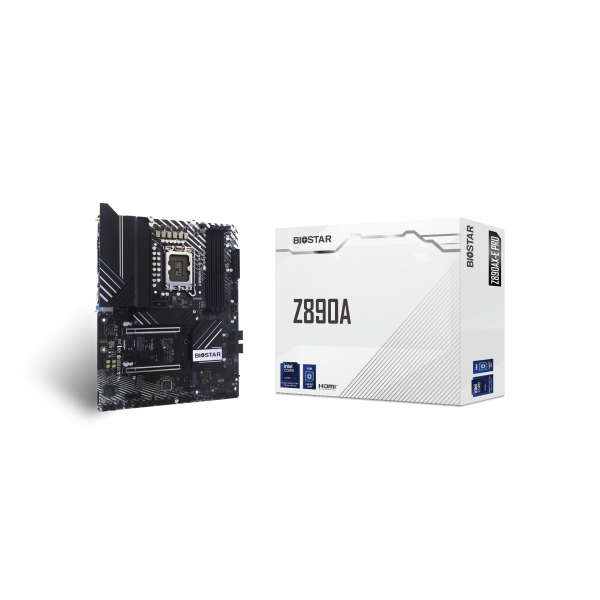 Материнская плата BIOSTAR Z890AX-E PRO/ 1851/ Z890/ DDR5 / ATX Материнская плата BIOSTAR Z890AX-E PRO/ 1851/ Z890/ DDR5 / ATX