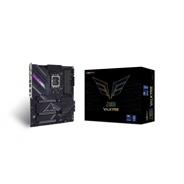 Материнская плата BIOSTAR Z890 VALKYRIE/ 1851/ Z890/ DDR5 / ATX