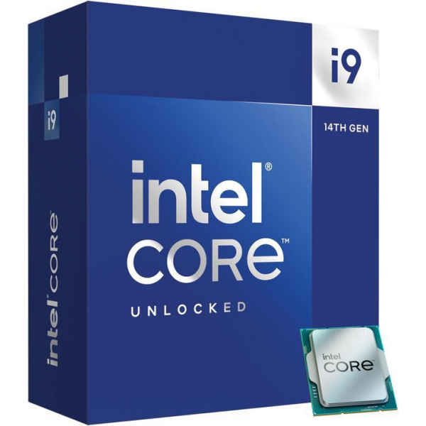 Процессор Intel Core Core i9-14900K / S1700 / 24C(8P+16E)/32T / Retail (without cooler)