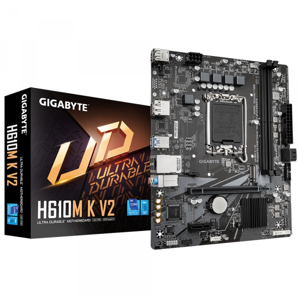 Материнская плата GIGABYTE H610M K V2/ 1700 / H610 / DDR5 / mATX