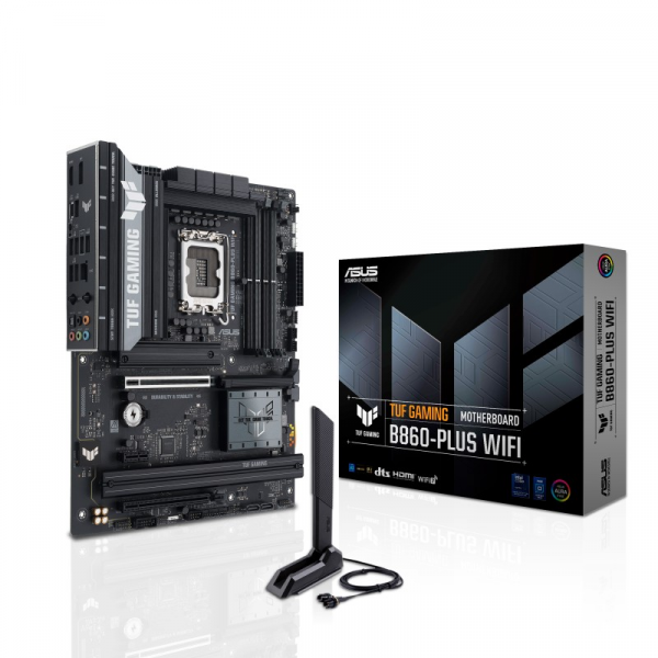 Материнская плата ASUS TUF GAMING B860-PLUS WIFI/ 1851/ Intel B860/ DDR5 / ATX