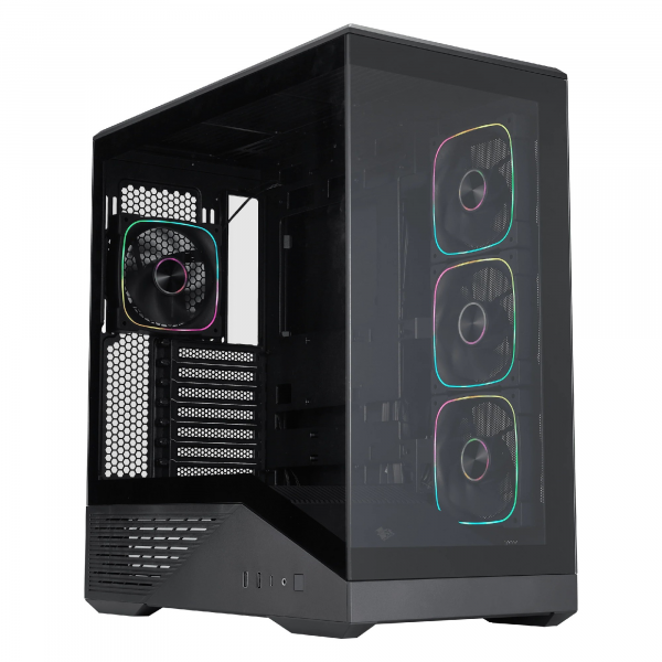Корпус 1STPLAYER GM7 / w/oPSU / Side-Window / 3x120mm / ATX / Black Корпус 1STPLAYER GM7 / w/oPSU / Side-Window / 3x120mm / ATX / Black