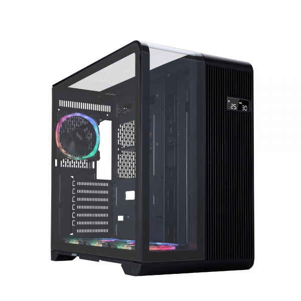 Корпус 1STPLAYER RT7 / no PSU / Side-Window / 4x120mm / ATX / Black