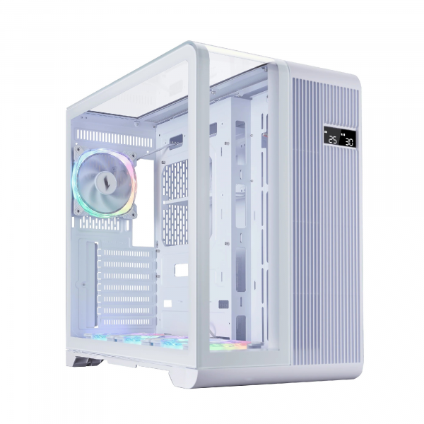 Корпус 1STPLAYER RT7 / no PSU / Side-Window / 4x120mm / ATX / White