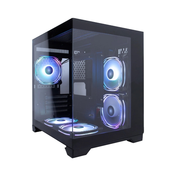 Корпус 1STPLAYER MV5-TP / no PSU / Side-Window / 7x120mm / mATX / White Корпус 1STPLAYER MV5-TP / no PSU / Side-Window / 7x120mm / mATX / White