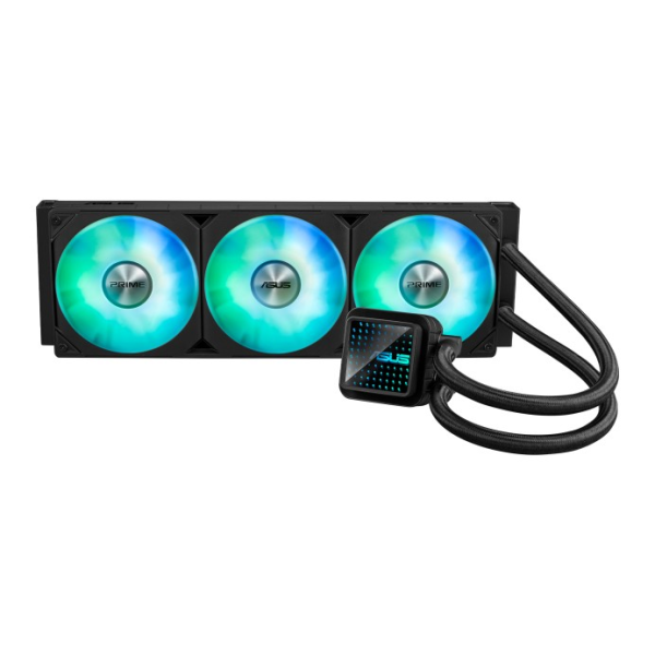 Житкостный Кулер ASUS PRIME LC 360 ARGB/ Universal/ 800~2000pm/ 29 dBA /67CFM/ Black Житкостный Кулер ASUS PRIME LC 360 ARGB/ Universal/ 800~2000pm/ 29 dBA /67CFM/ Black