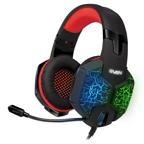 Наушники SVEN AP-U988MV, Black/Red Наушники SVEN AP-U988MV, Black/Red