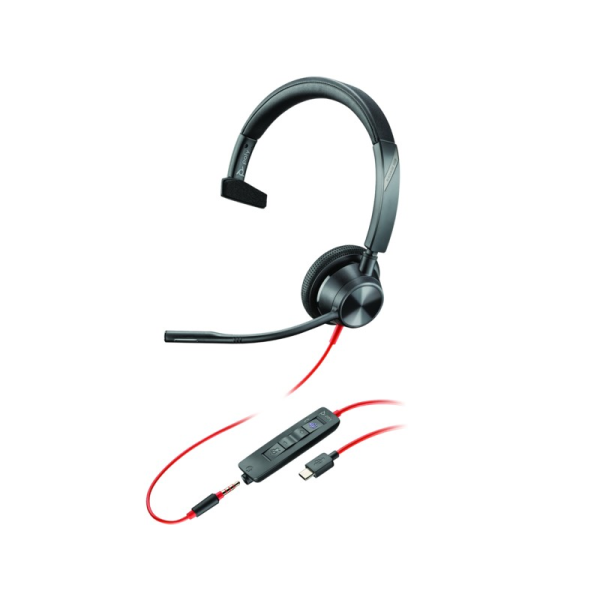 Наушники Poly Blackwire 3315-M / USB-C / Black Наушники Poly Blackwire 3315-M / USB-C / Black