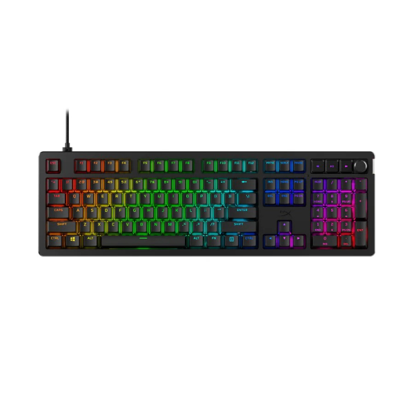 Клавиатура HYPERX Alloy Rise RGB, HyperX Linear switches, [7G7A3AA#ACB]