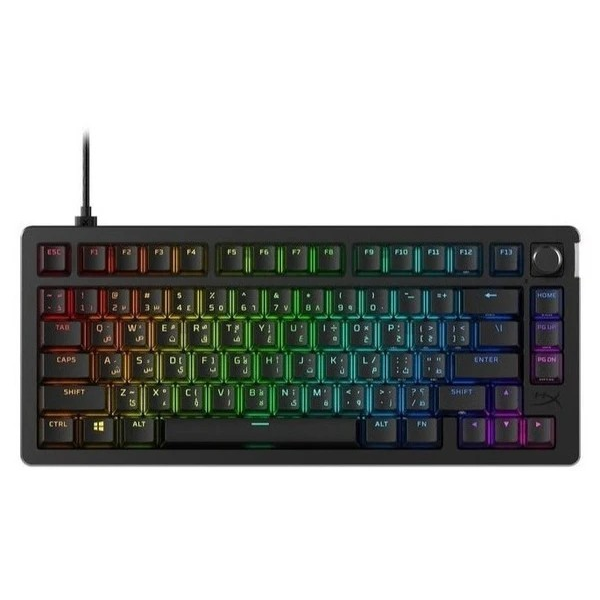 Tastatura HYPERX Alloy Rise 75 RGB, HyperX Linear switches, [7G7A4AA#ACB]
