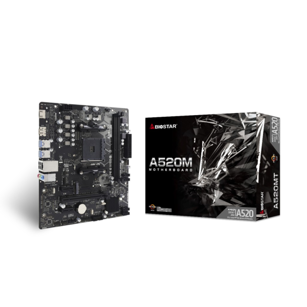 Placa de baza BIOSTAR A520MT / AM4 / A520 / DDR4 / mATX Placa de baza BIOSTAR A520MT / AM4 / A520 / DDR4 / mATX