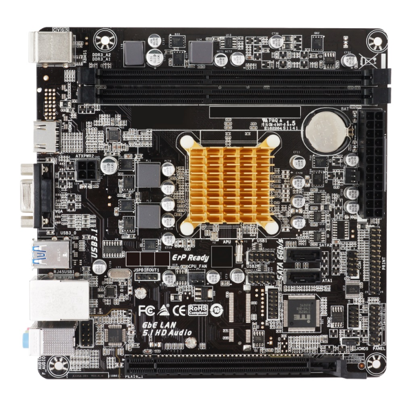 BIOSTAR A68N-2100K, MB + CPU onboard: Dual-core AMD E1-6010 1.35GHz, 2xDDR3-1600, AMD Radeon R2 Graphics, support HDCP, VGA, HDMI, 1x PCI-Ex16, 2xSATA3, COM+LPT BIOSTAR A68N-2100K, MB + CPU onboard: Dual-core AMD E1-6010 1.35GHz, 2xDDR3-1600, AMD Radeon R2 Graphics, support HDCP, VGA, HDMI, 1x PCI-Ex16, 2xSATA3, COM+LPT