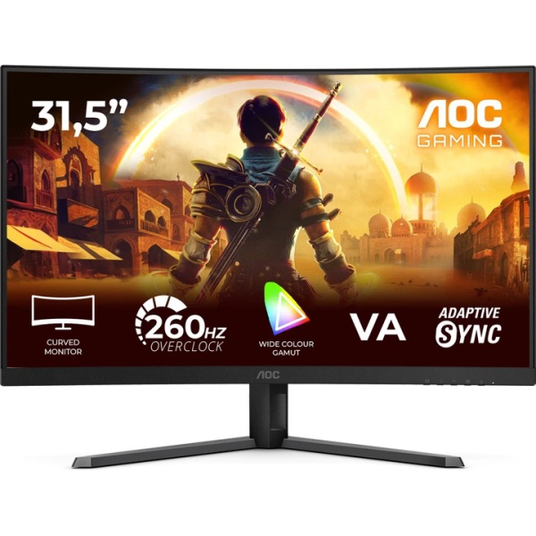 31.5” Monitor Gaming AOC C32G42ZE/ Curved / 260Hz 31.5” Monitor Gaming AOC C32G42ZE/ Curved / 260Hz