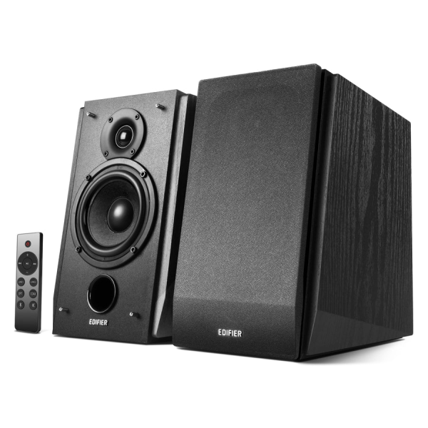 Boxe Edifier R1855DB Matte Black / 70W RMS / Bluetooth 4.0 / AUX / RCAx2 / optical / coaxial / remote control / wooden Boxe Edifier R1855DB Matte Black / 70W RMS / Bluetooth 4.0 / AUX / RCAx2 / optical / coaxial / remote control / wooden