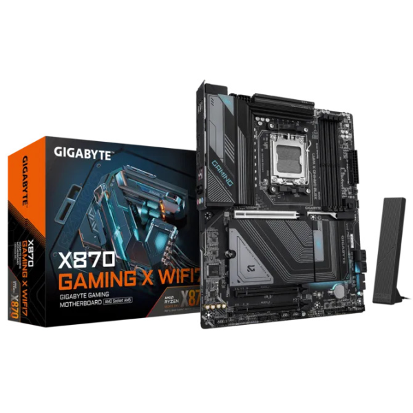 Placa de baza GIGABYTE X870 GAMING X WIFI7/ AM5 / AMD X870 / DDR5 / ATX Placa de baza GIGABYTE X870 GAMING X WIFI7/ AM5 / AMD X870 / DDR5 / ATX