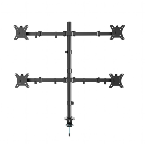 Suport reglabil de birou pentru 4 monitoare 13”-32” Gembird MA-D4-01 Suport reglabil de birou pentru 4 monitoare 13”-32” Gembird MA-D4-01