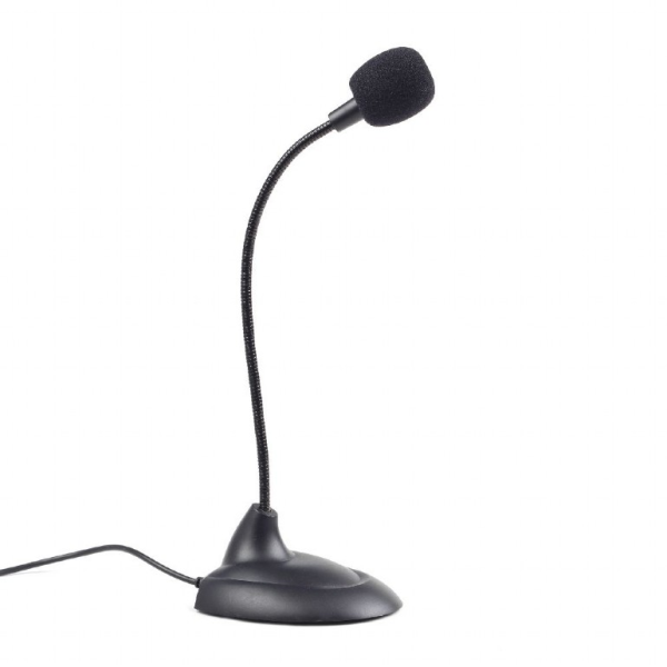 Gembird MIC-205 Desktop microphone with flexible gooseneck and practical on/off switch, Frequency: 50 Hz - 16 kHz, Sensitivity: - 54 +/- 3 db, Voltage: 4.5 V, 3 Gembird MIC-205 Desktop microphone with flexible gooseneck and practical on/off switch, Frequency: 50 Hz - 16 kHz, Sensitivity: - 54 +/- 3 db, Voltage: 4.5 V, 3