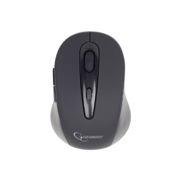 Gembird MUSWB2, Bluetooth Optical Mouse, 6-button, 800/1200/1600dpi, Nano Reciver, USB, Black Gembird MUSWB2, Bluetooth Optical Mouse, 6-button, 800/1200/1600dpi, Nano Reciver, USB, Black