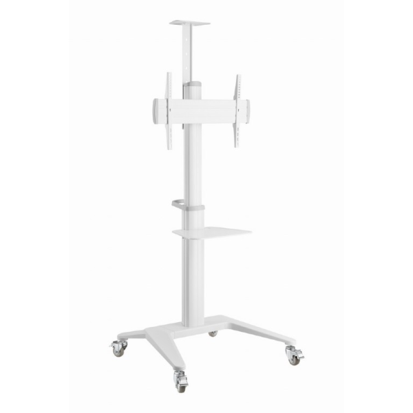 Suport de podea 37” - 70”, Gembird ”TVS-70T-02-W”, White Suport de podea 37” - 70”, Gembird ”TVS-70T-02-W”, White