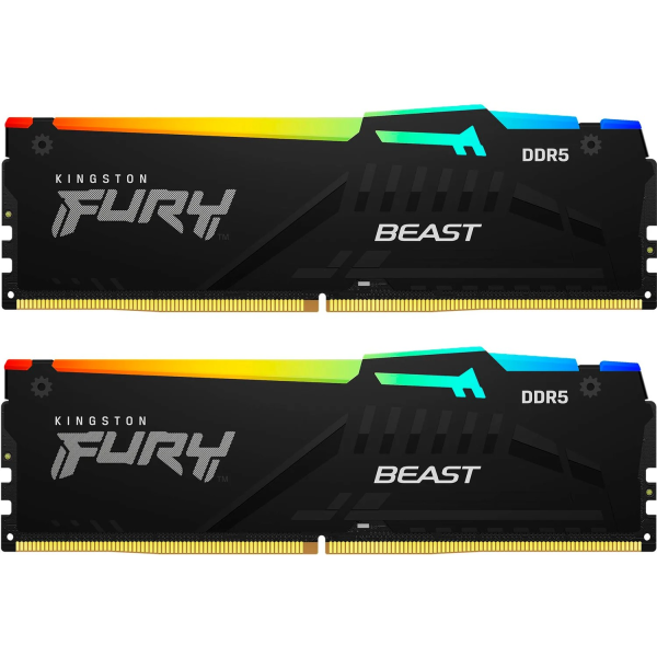 Опреативная память Kingston FURY Beast RGB EXPO DDR5 6000MHz 16GB (Kit of 2*8GB) Опреативная память Kingston FURY Beast RGB EXPO DDR5 6000MHz 16GB (Kit of 2*8GB)