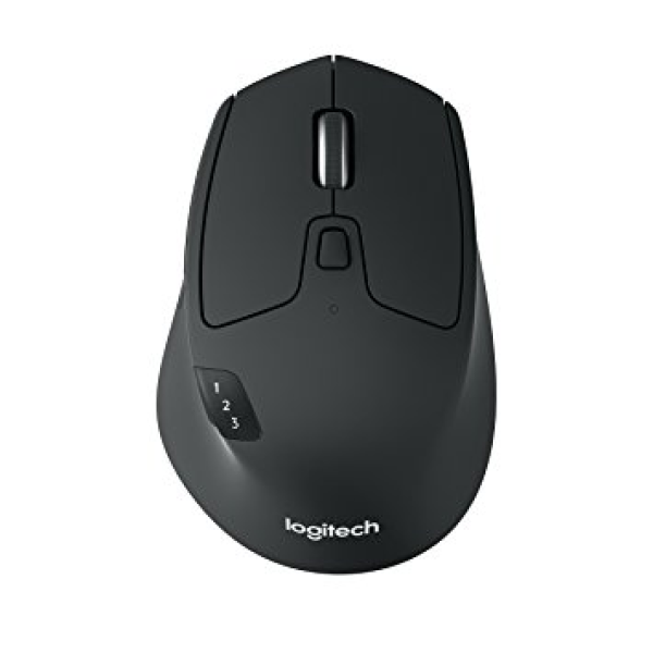 Logitech Wireless Mouse M720 Triathlon, Black, Optical Mouse, Multi-device, Hyper-fast scrolling, Switching seamlessly between 3 computers, Bluetooth Smart and Logitech Wireless Mouse M720 Triathlon, Black, Optical Mouse, Multi-device, Hyper-fast scrolling, Switching seamlessly between 3 computers, Bluetooth Smart and