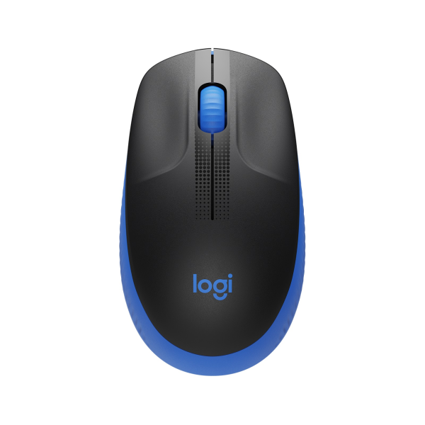 Logitech Wireless Mouse M190 Full-size - BLUE - 2.4GHZ - EMEA - M190 Logitech Wireless Mouse M190 Full-size - BLUE - 2.4GHZ - EMEA - M190