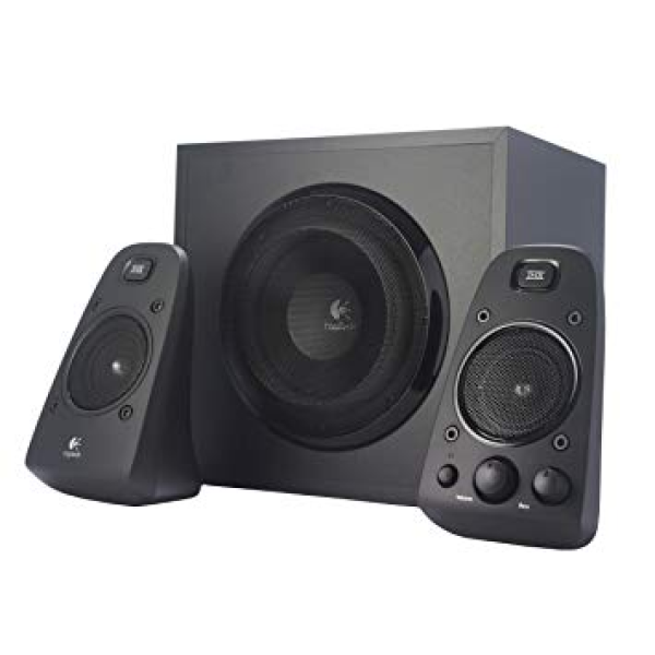 Logitech Z623 Speaker System 2.1 (RMS 200W, 130W subwoofer, 2x35W), THX Certified, Black Logitech Z623 Speaker System 2.1 (RMS 200W, 130W subwoofer, 2x35W), THX Certified, Black