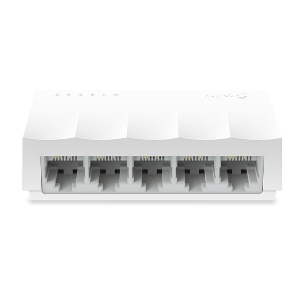 TP-LINK LS1005 5-port Desktop Switch, 5 10/100M RJ45 ports, Plastic case, LiteWave, Green Technology TP-LINK LS1005 5-port Desktop Switch, 5 10/100M RJ45 ports, Plastic case, LiteWave, Green Technology