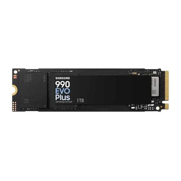 M.2 NVMe SSD Samsung SSD 990 EVO Plus / 1.0TB / PCIe4.0 x4 / 5.0 x2, NVMe 2.0 M.2 NVMe SSD Samsung SSD 990 EVO Plus / 1.0TB / PCIe4.0 x4 / 5.0 x2, NVMe 2.0