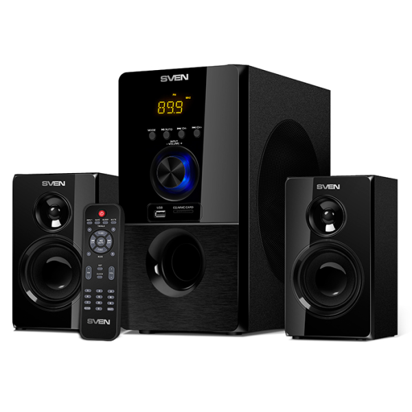 Boxe 2.1 SVEN MS-2050 / 55W RMS / Bluetooth / Black Boxe 2.1 SVEN MS-2050 / 55W RMS / Bluetooth / Black