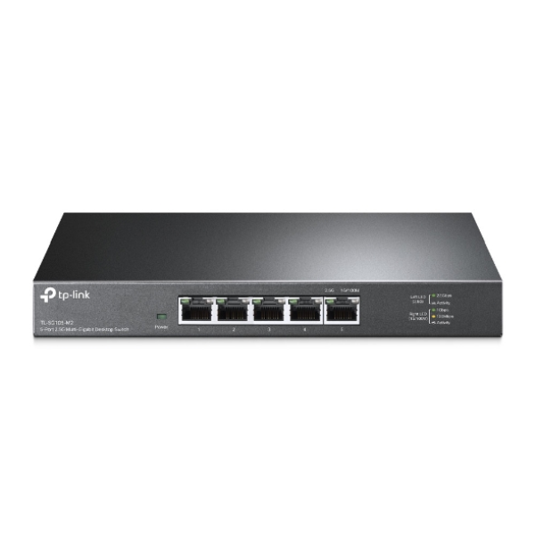 Switch TP-LINK TL-SG105-M2 / 5 port / Gigabit / RJ45 / steel case Switch TP-LINK TL-SG105-M2 / 5 port / Gigabit / RJ45 / steel case