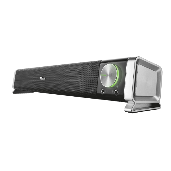 Soundbar Trust Asto Black / 12W / 3,5 AUX / USB power