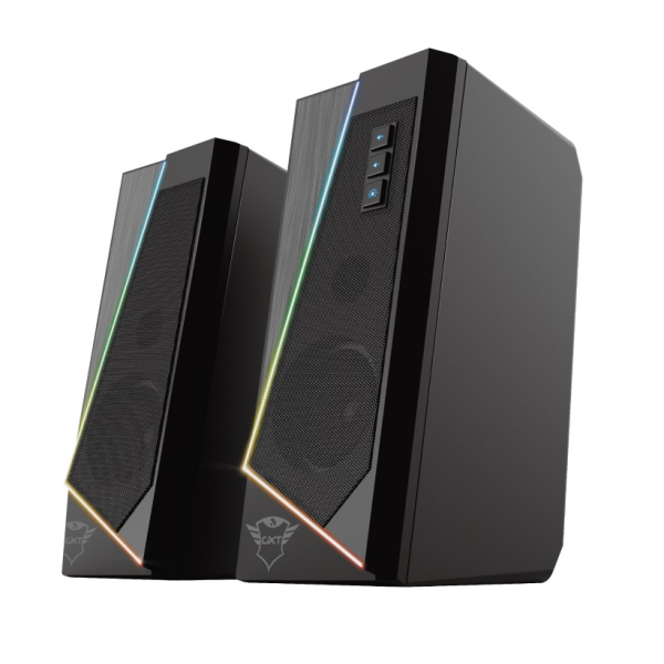 Boxe Gaming 2.0 Trust GXT 609 Zoxa, Black / 12W / 3,5 AUX / USB power