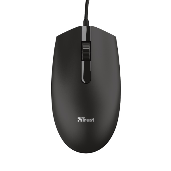 Trust Basi Wired Optical Mouse, 1200 dpi, 3 button, USB, 1.6 m, Black Trust Basi Wired Optical Mouse, 1200 dpi, 3 button, USB, 1.6 m, Black