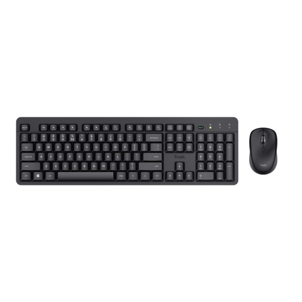 Tastatura si mouse WirelessTrust ODY II / Black Tastatura si mouse WirelessTrust ODY II / Black