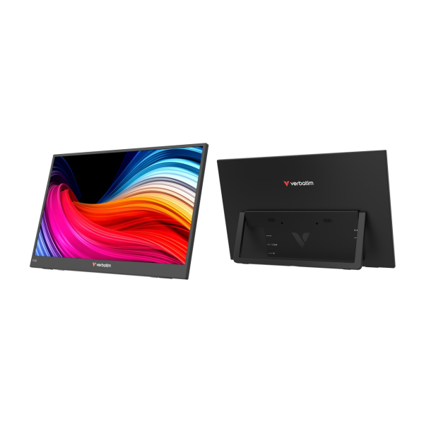 15.6” Портативный монитор VERBATIM Light 15.6” / 4ms / Black