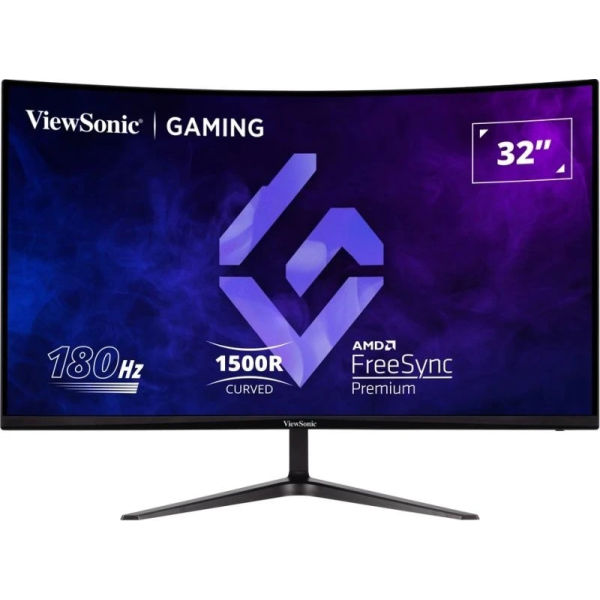 31.5” Monitor Gaming VIEWSONIC VX3218-PC-MHD / FHD / Curved / 1ms / 180Hz / Black