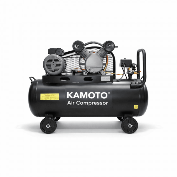 Масляный компрессор KAMOTO AC102 ( 100л — 270 л/мин ) Масляный компрессор KAMOTO AC102 ( 100л — 270 л/мин )