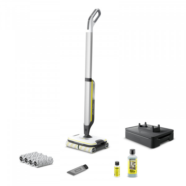 Электрическая швабра для влажной уборки Karcher FC 7 Signature Line - Li-Ion / 500 об./мин. / 25.5 В / 45 мин / 200-400 мл / 135 м² / 300 мм - 1.055-709.0