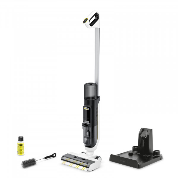 Пылесос с функцией швабры - Karcher FCV 3 Пылесос с функцией швабры НОВЫЙ - 130 м²/160 Вт/макс 30 мин/3.7 кг - 1.056-122.0