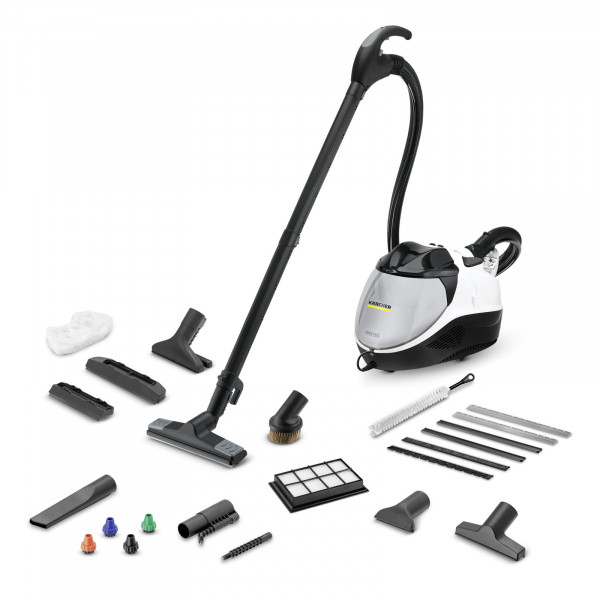 Aspiratoare cu abur - Karcher SV 7 - 1100-2200 W / 210 mbar / 0,45 l / 0,5 l / 4 bar / 1,2 l / 220-240 V - 1.439-490.0