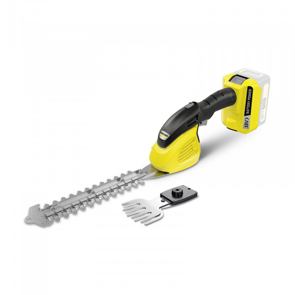 Foarfecă pentru iarbă și arbuști - Karcher GSH 18-20 Battery - Li-Ion / 18 V / 2,5 Ah / 110 min / 12 cm / 10 mm / 20 cm - 1.444-200.0 Foarfecă pentru iarbă și arbuști - Karcher GSH 18-20 Battery - Li-Ion / 18 V / 2,5 Ah / 110 min / 12 cm / 10 mm / 20 cm - 1.444-200.0