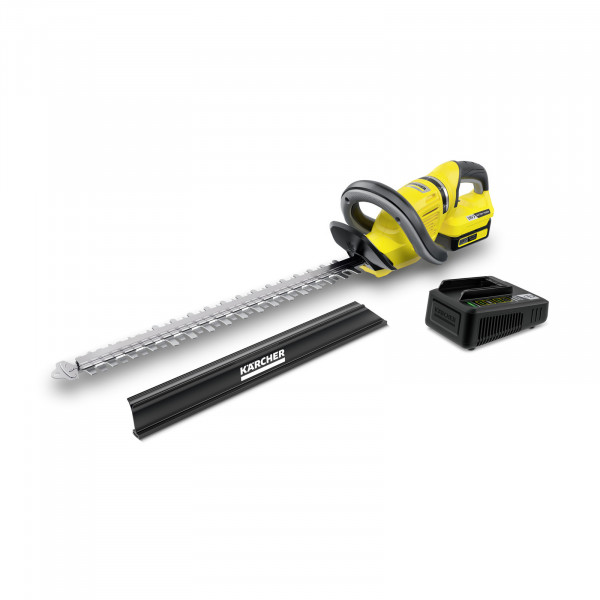 Foarfecă de tuns gardul viu cu acumulator - Karcher HGE 18-50 Battery Set - Li-Ion / 18 V / 2,5 Ah / 40 min / 50 cm / 22 mm - 1.444-241.0 Foarfecă de tuns gardul viu cu acumulator - Karcher HGE 18-50 Battery Set - Li-Ion / 18 V / 2,5 Ah / 40 min / 50 cm / 22 mm - 1.444-241.0