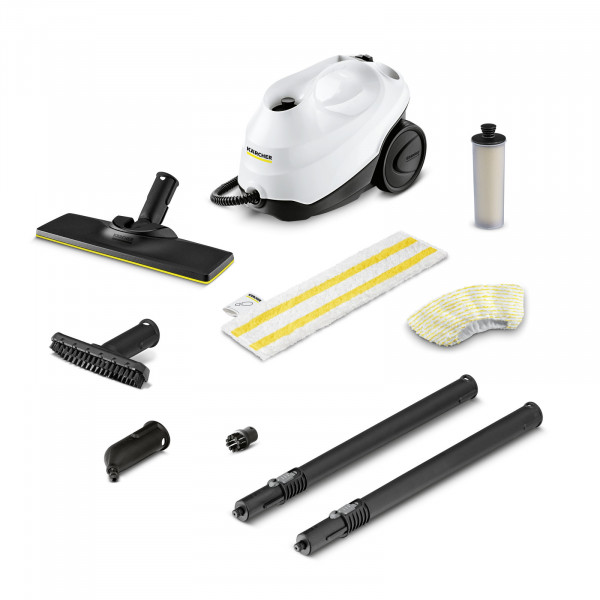 Пароочистители Karcher SC 3 EasyFix - 1900 Вт / 75 м² / 1 л / 3.1 бар / 0.5 мин / 220-240 В - 1.513-650.0